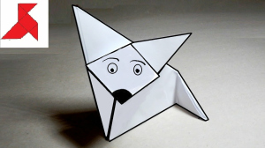 Оригами и DIY поделки из бумаги А4, 12 - Как сделать оригами ЛИСУ из бумаги А4 своими руками?
